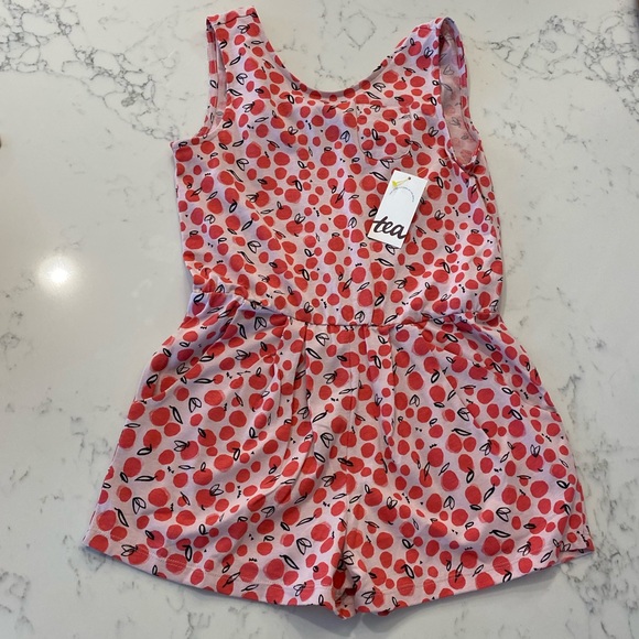 Tea Collection Other - 🍓🍒🍎Tea Collection Romper size 10